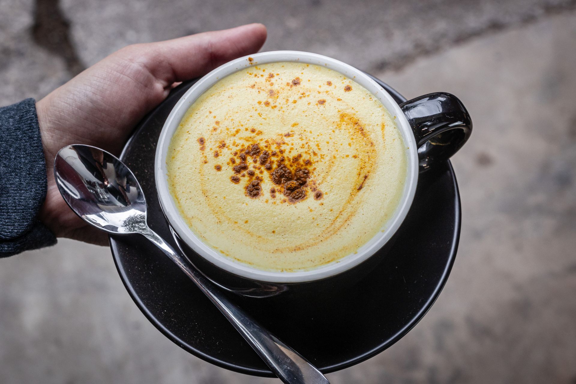 A warm drink from Bru Lane in The Rocks